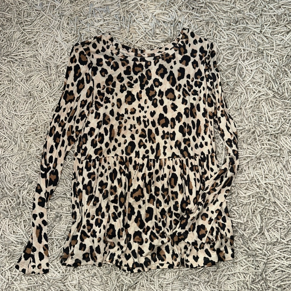 Maurices Leopard Print Blouse